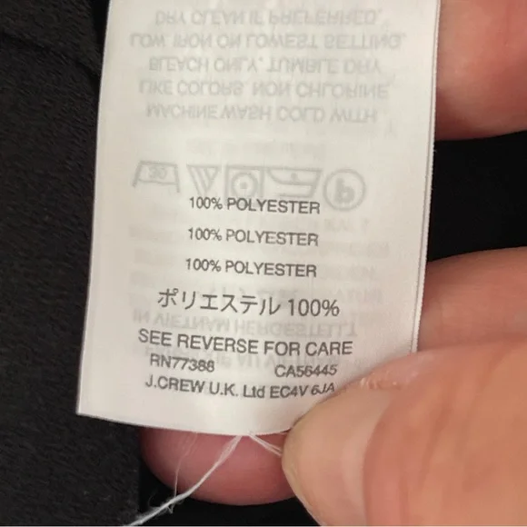 Madewell Jumpsuit Black Wide Leg Sleeveless Tie Back Square Neck Size 6 - Picture 10 of 11